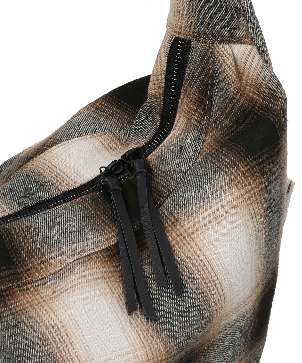 에스에스알엘(SSRL) Pack Hobo Cross Bag / Brown Check