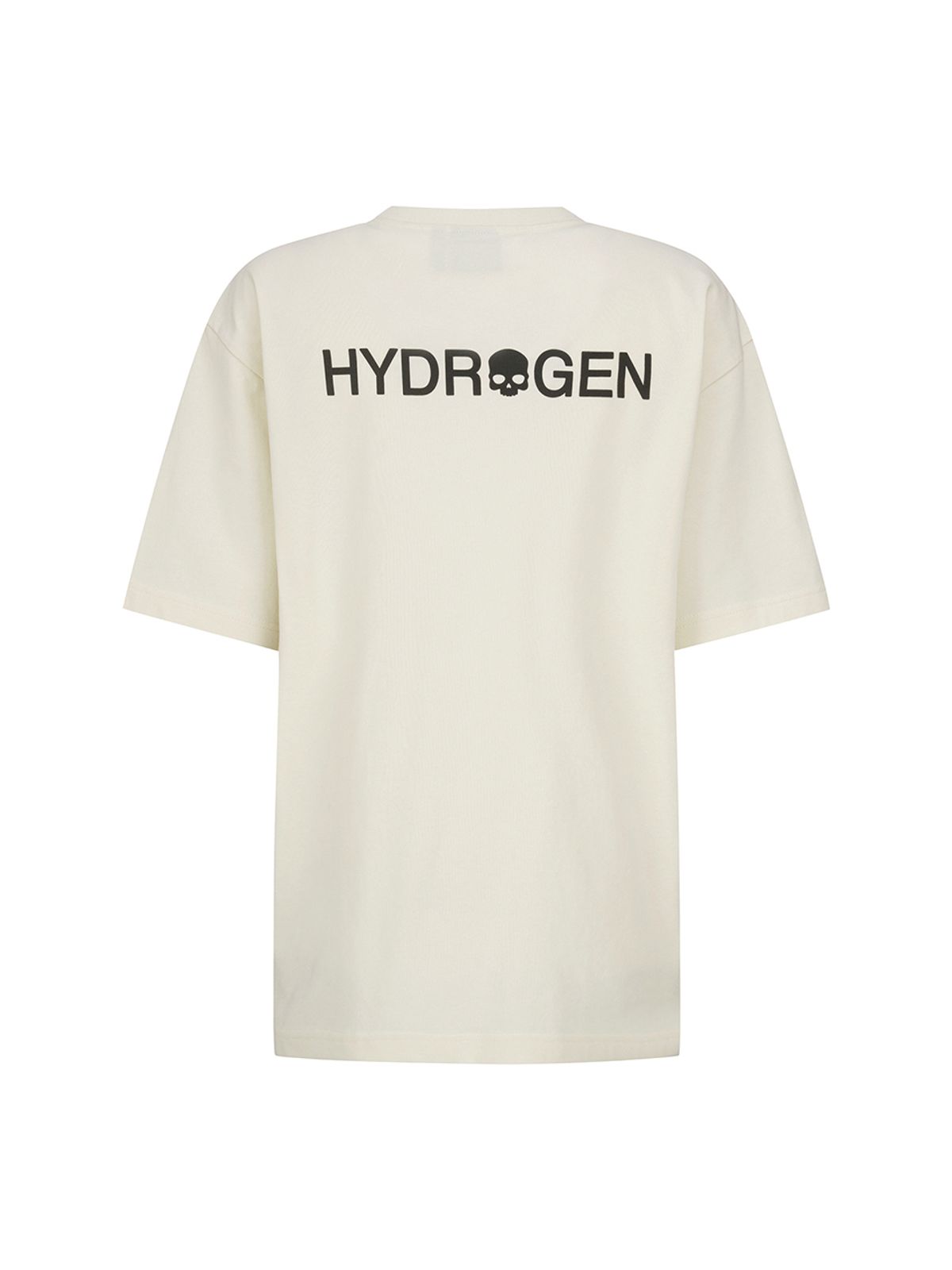 하이드로겐(HYDROGEN) 유니 베이직 스컬로고 반팔라운드