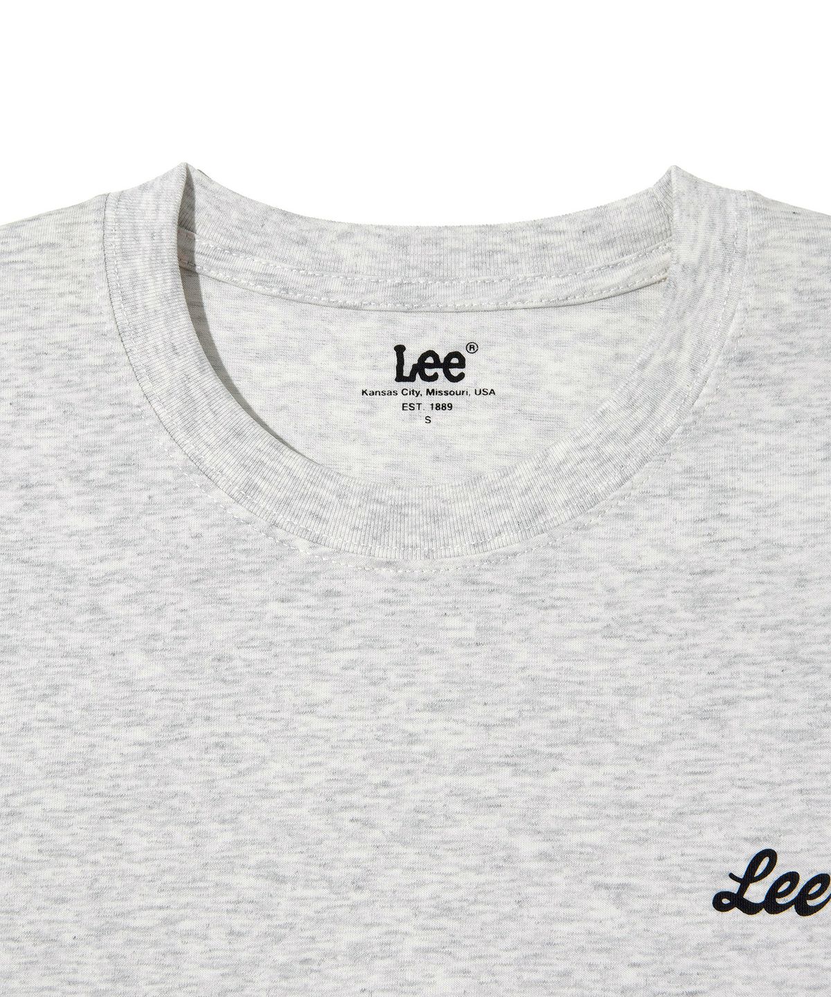 리(LEE) 우먼 스몰 유니온 로고 2PACK 티셔츠 컬러 믹스