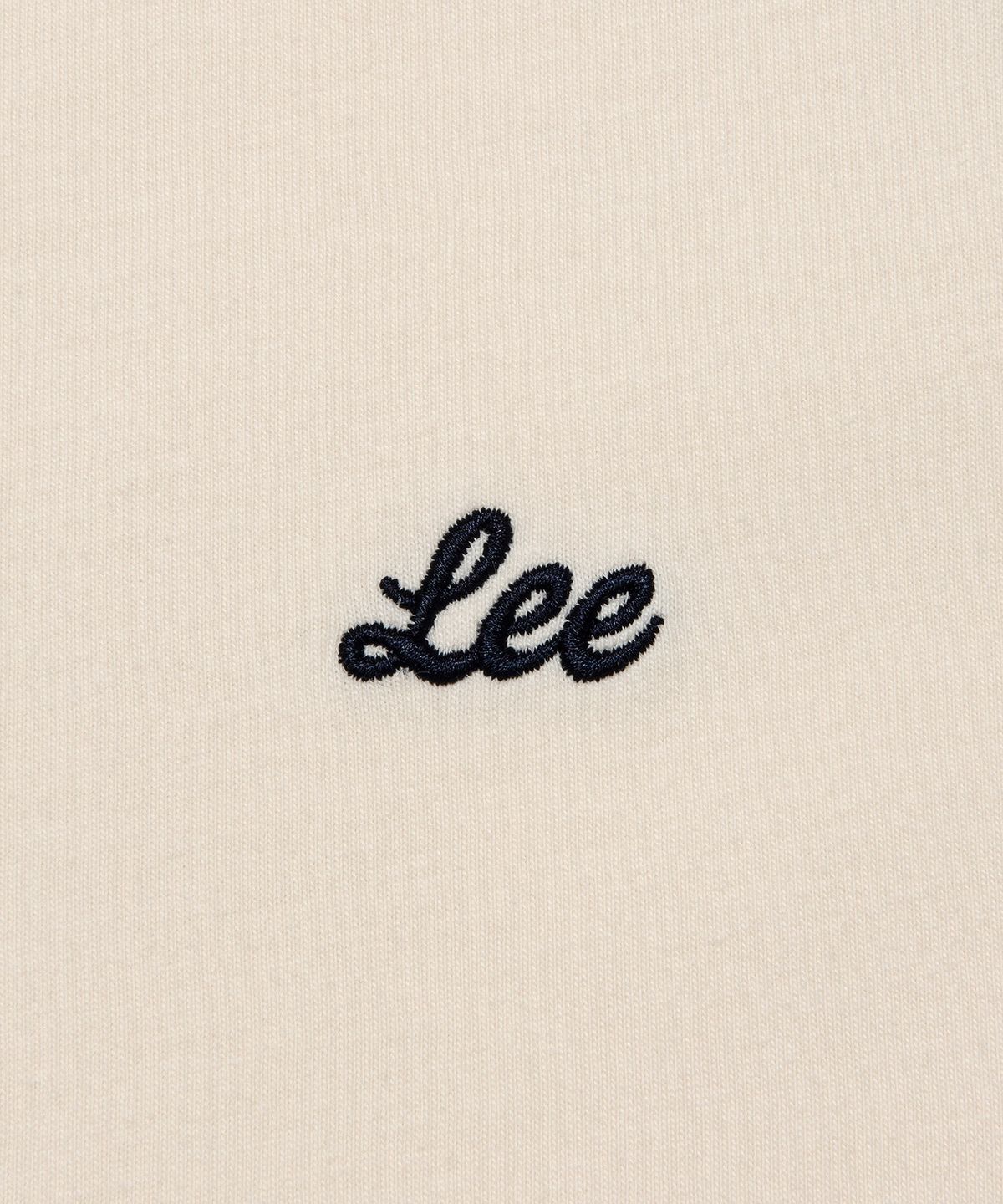 리(LEE) 우먼 래글런 크롭 티셔츠 크림