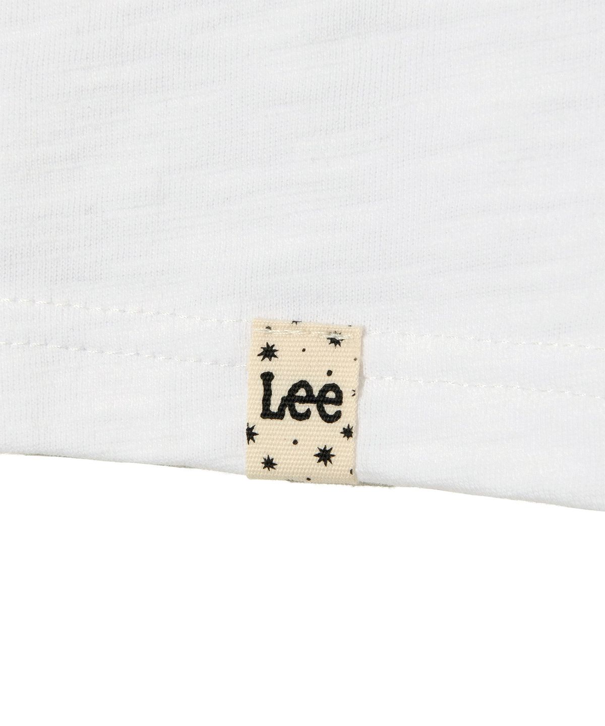 리(LEE) 우먼 타이포 링거 티셔츠 화이트