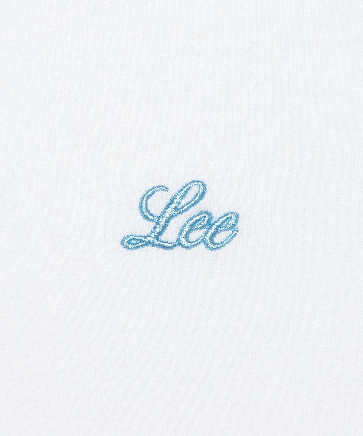 리(LEE) 우먼 유니온 로고 티셔츠 화이트