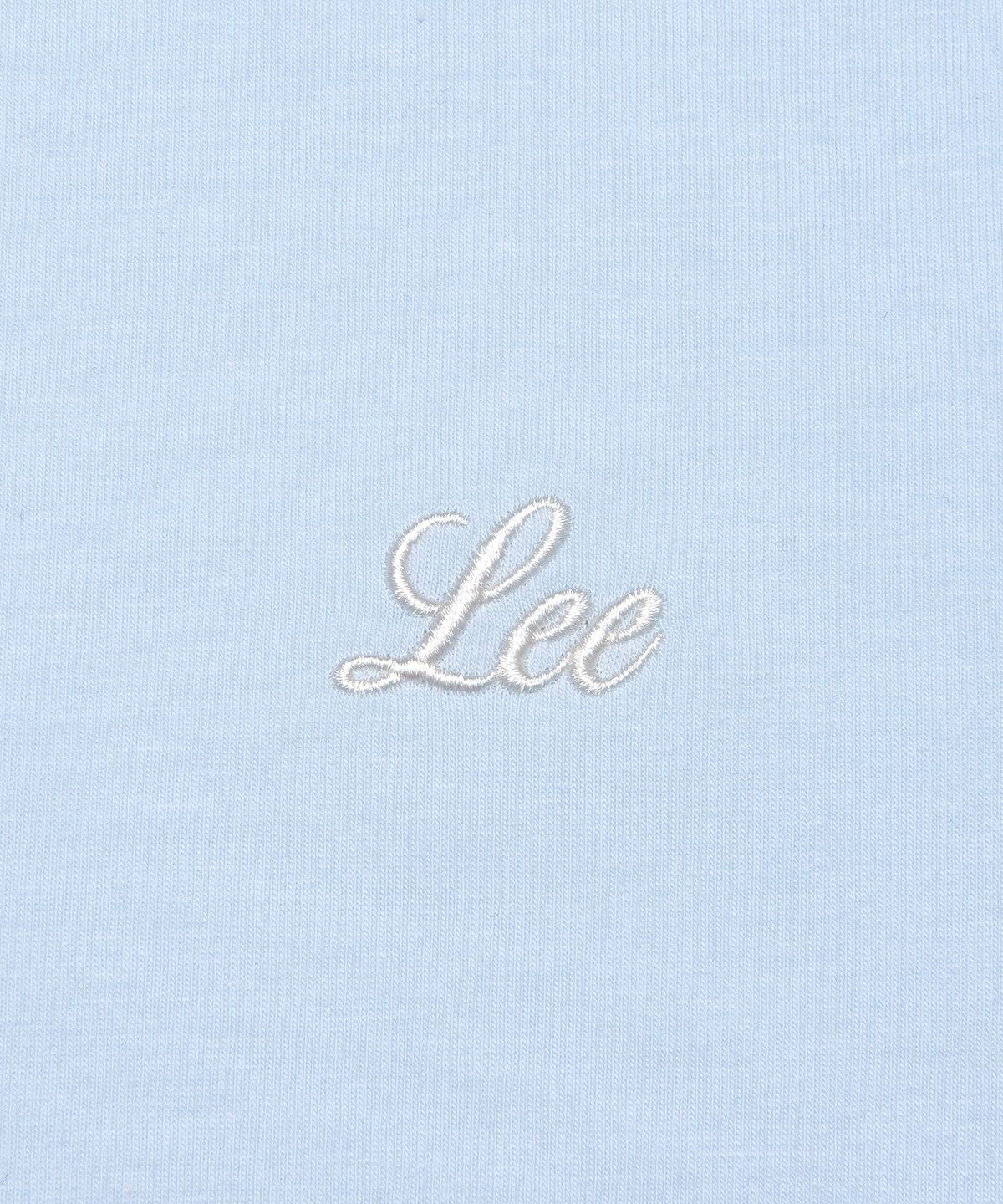 리(LEE) 우먼 유니온 로고 티셔츠 라이트블루