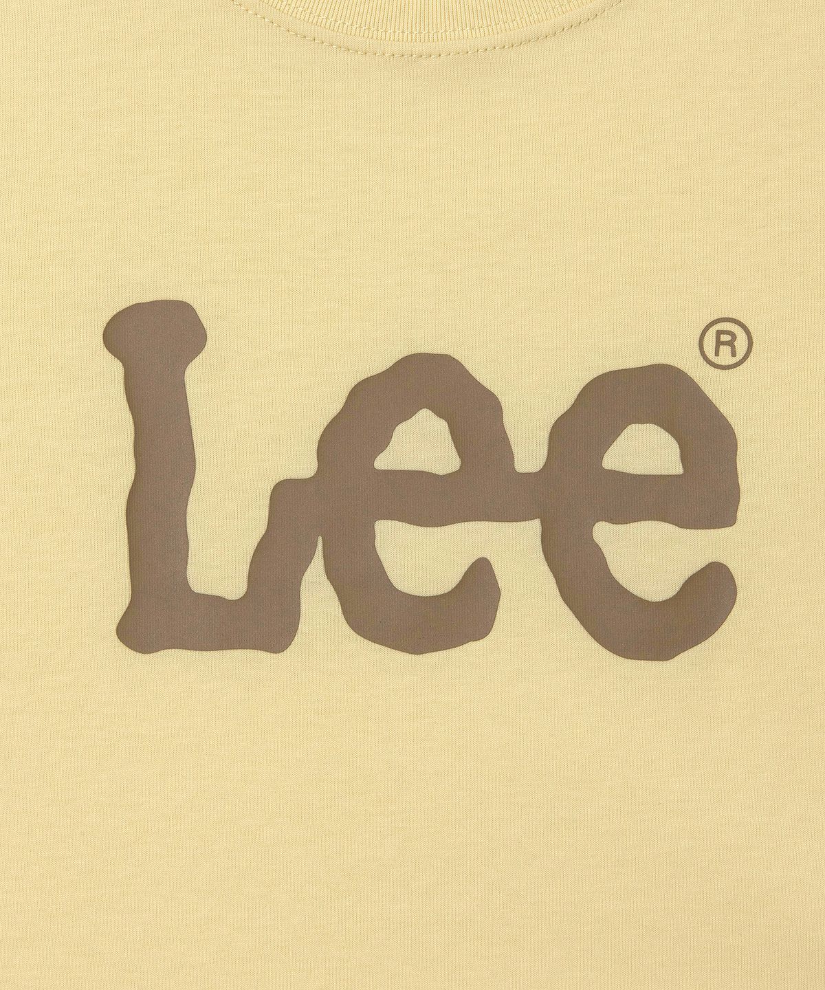 리(LEE) 우먼 빅 트위치 로고 티셔츠 레몬