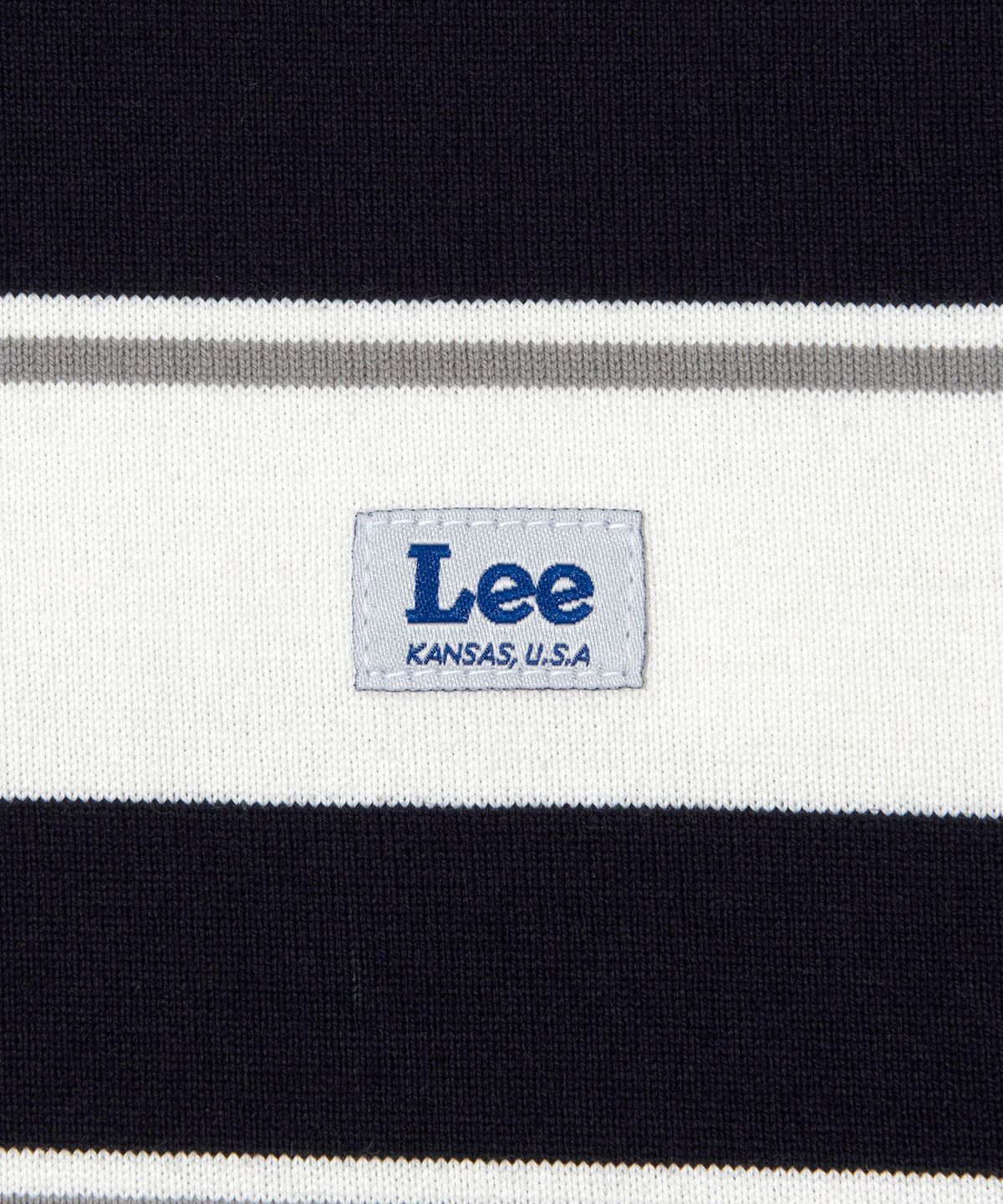 리(LEE) 럭비 반팔 티셔츠 네이비