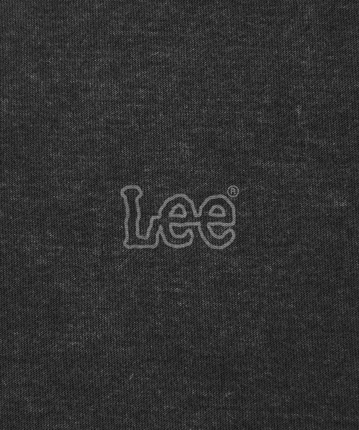 리(LEE) 인사이드아웃 다이드 반팔 티셔츠 피그먼트 챠콜