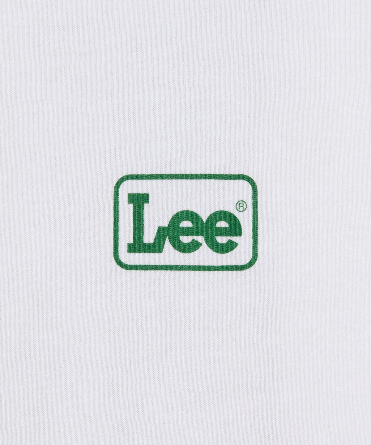 리(LEE) 아카이브 라벨 반팔 티셔츠 화이트