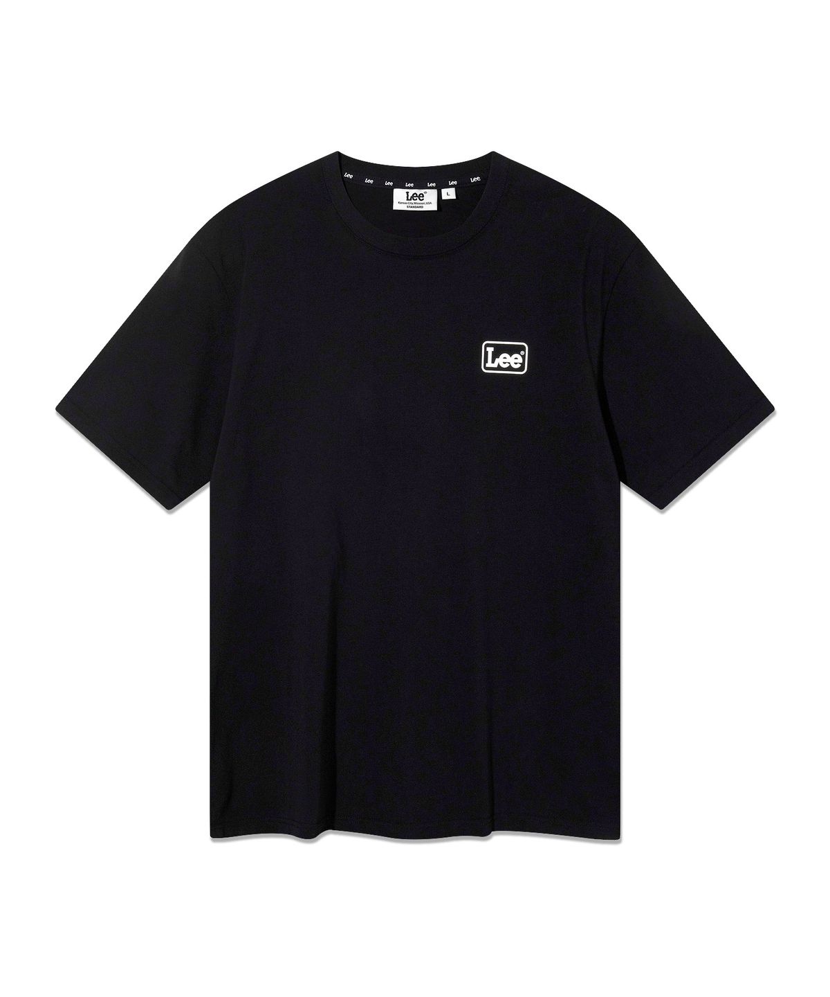 리(LEE) 아카이브 라벨 반팔 티셔츠 블랙