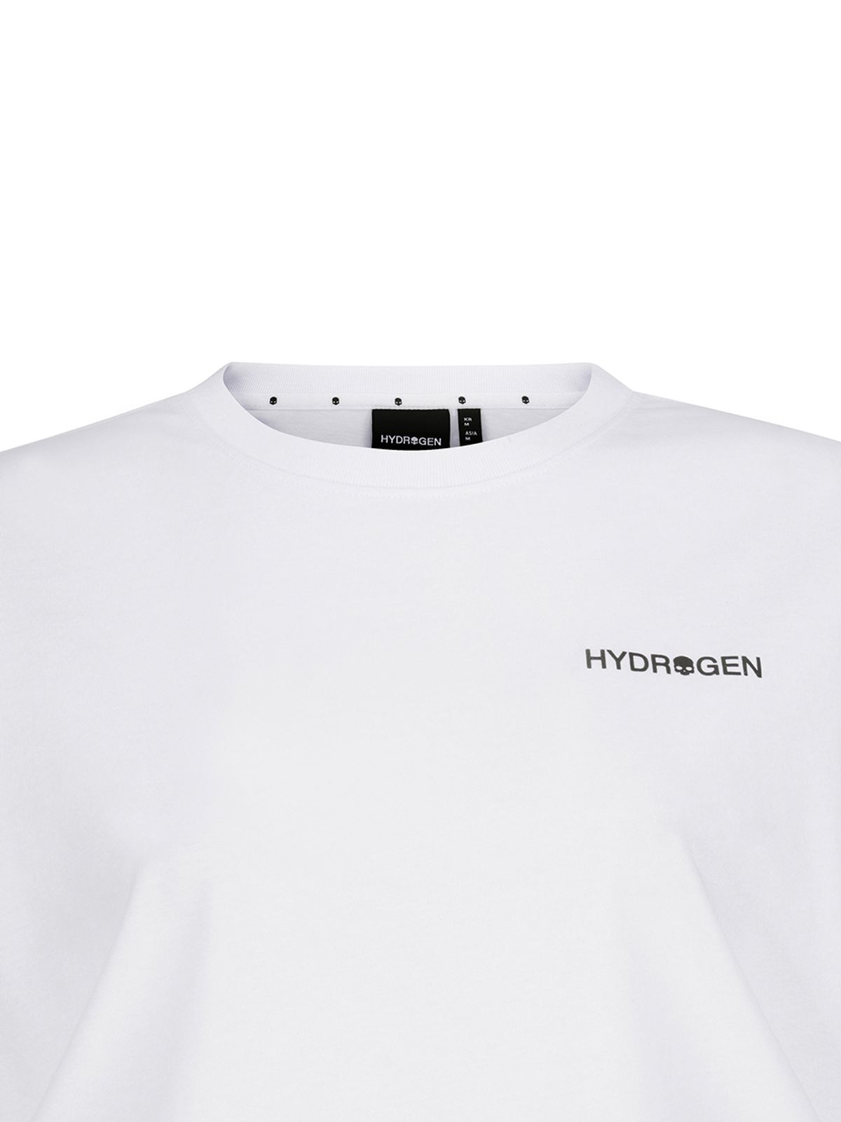 하이드로겐(HYDROGEN) 여성 베이직 스몰로고 반팔라운드