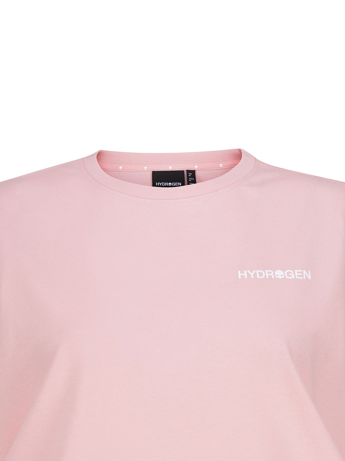 하이드로겐(HYDROGEN) 여성 베이직 스몰로고 반팔라운드