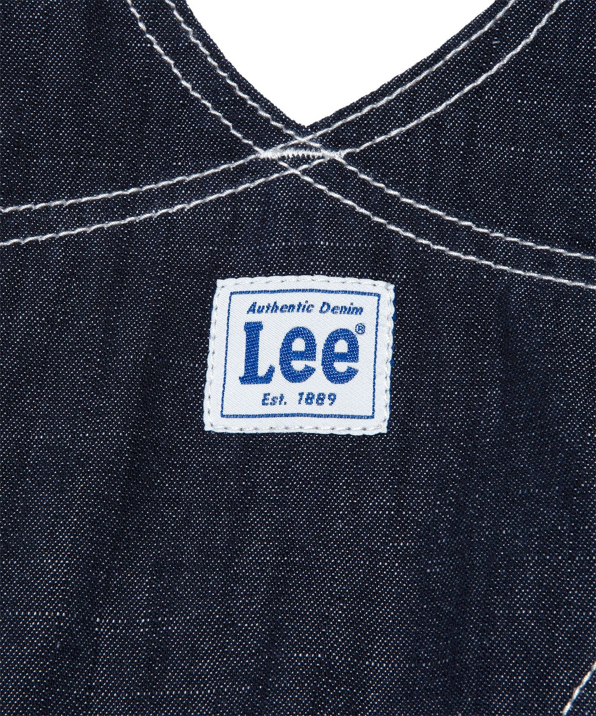 리(LEE) 우먼 데님 오버롤 스커트 인디고 다크