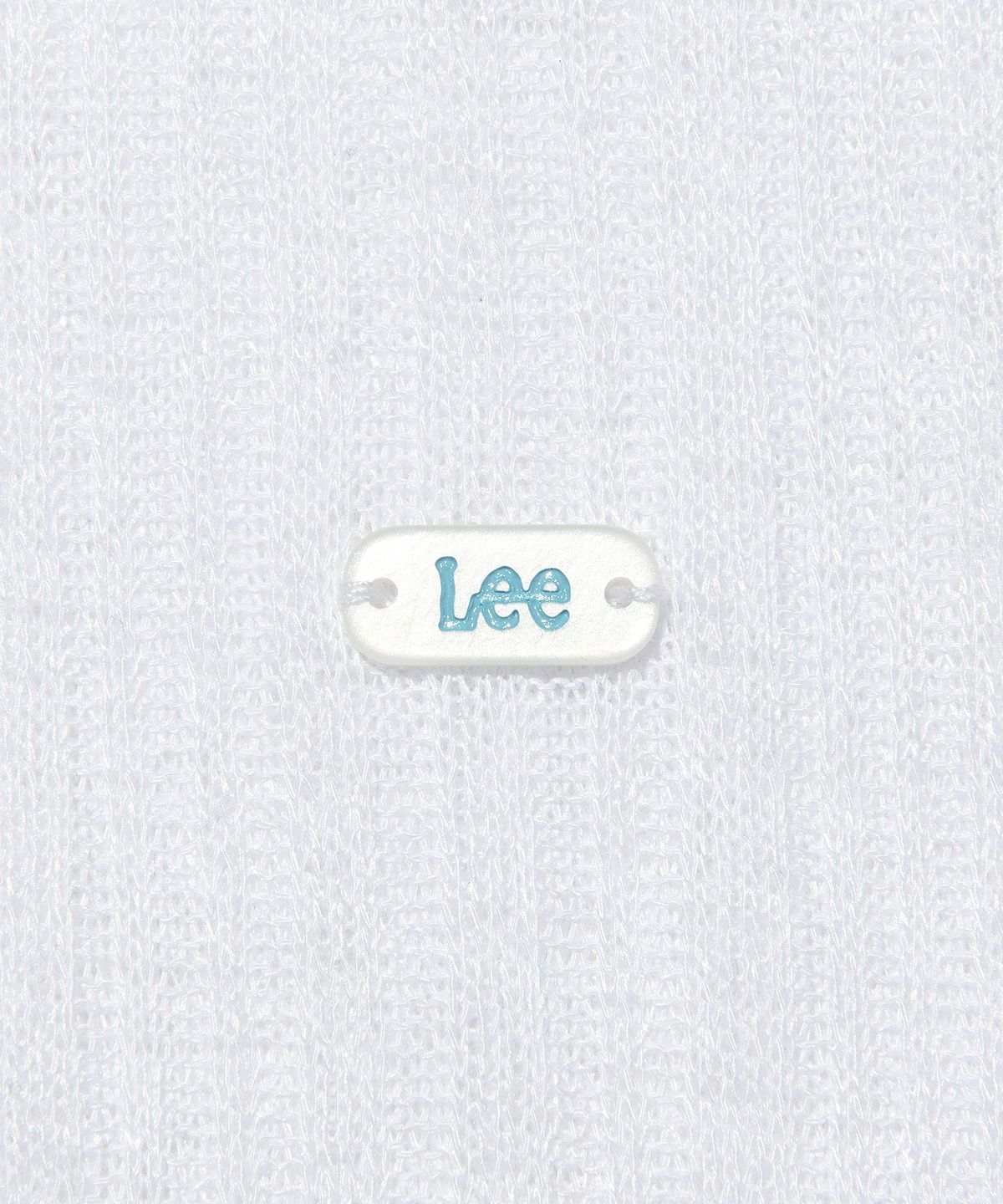 리(LEE) 우먼 후드 긴팔 티셔츠 화이트
