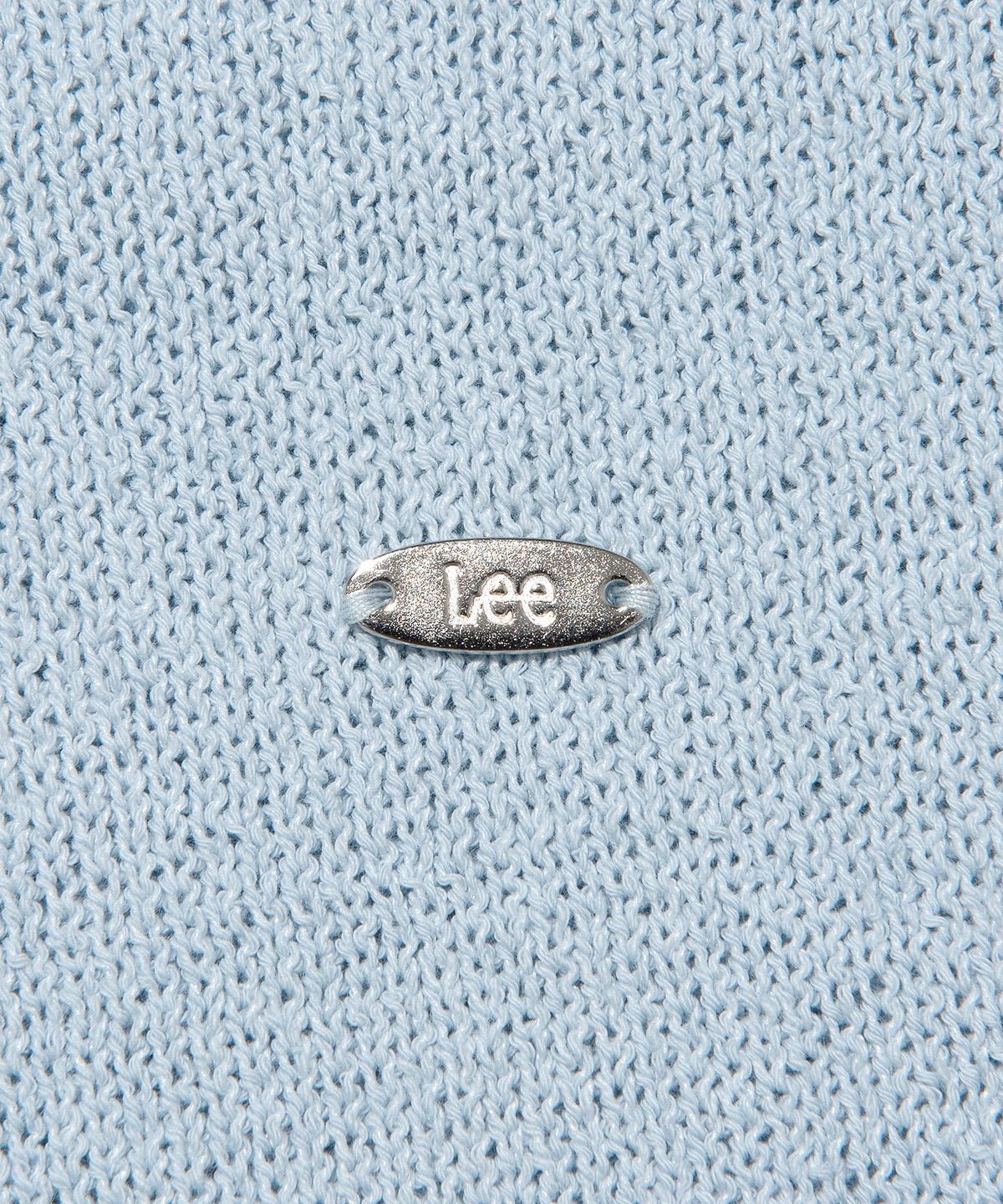 리(LEE) 우먼 스트랩 썸머 니트 라이트블루