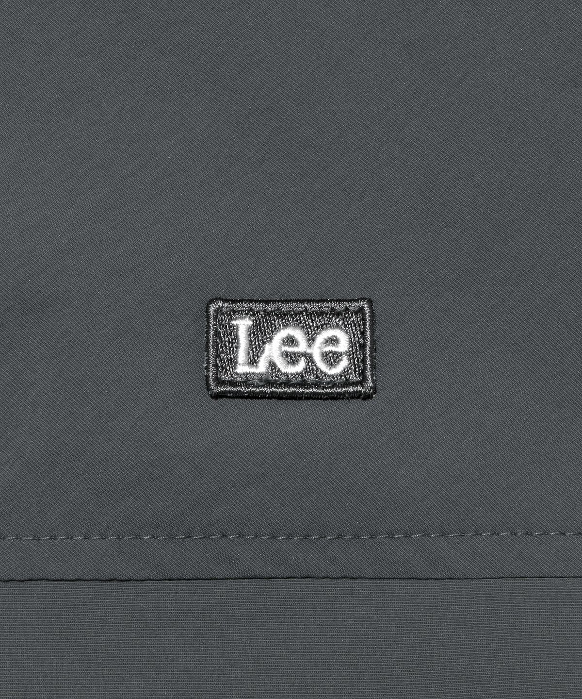 리(LEE) 라이트 반팔 윈드브레이커 챠콜
