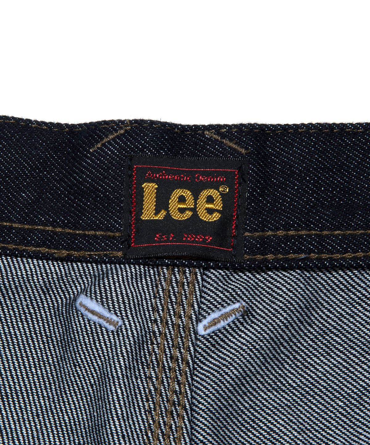 리(LEE) 페인터 데님 쇼츠 인디고 로우