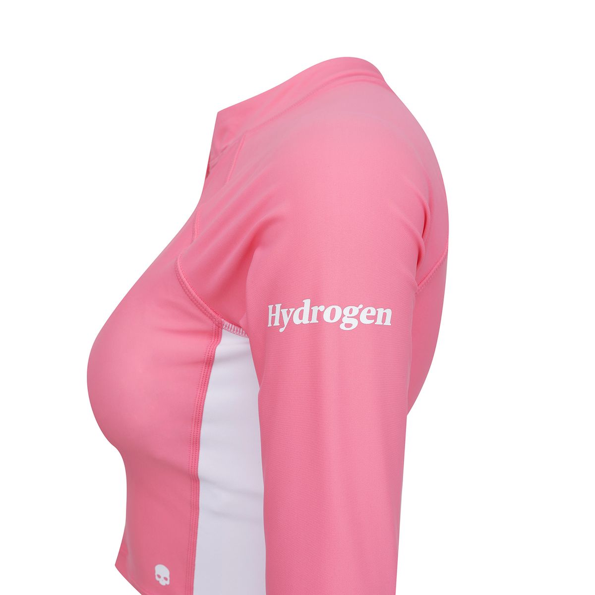 하이드로겐(HYDROGEN) 여성 래쉬가드 크랍하프집업