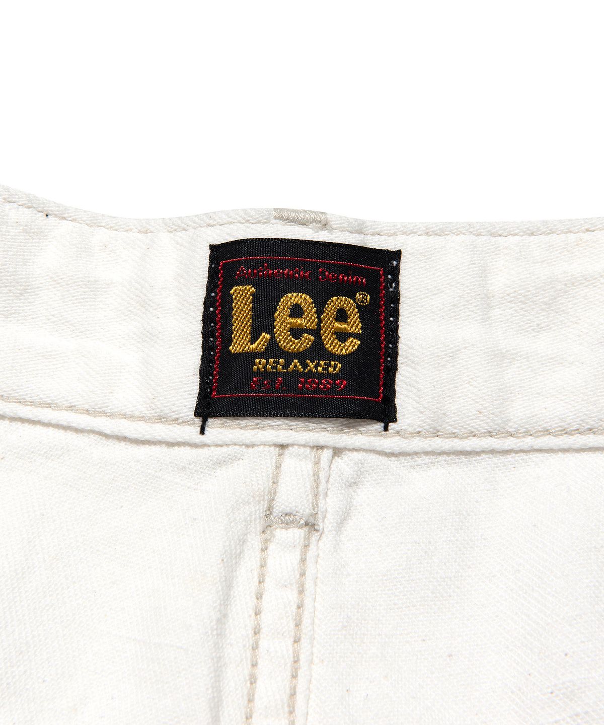 리(LEE) 우먼 린넨 릴랙스드핏 데님 팬츠 에크루