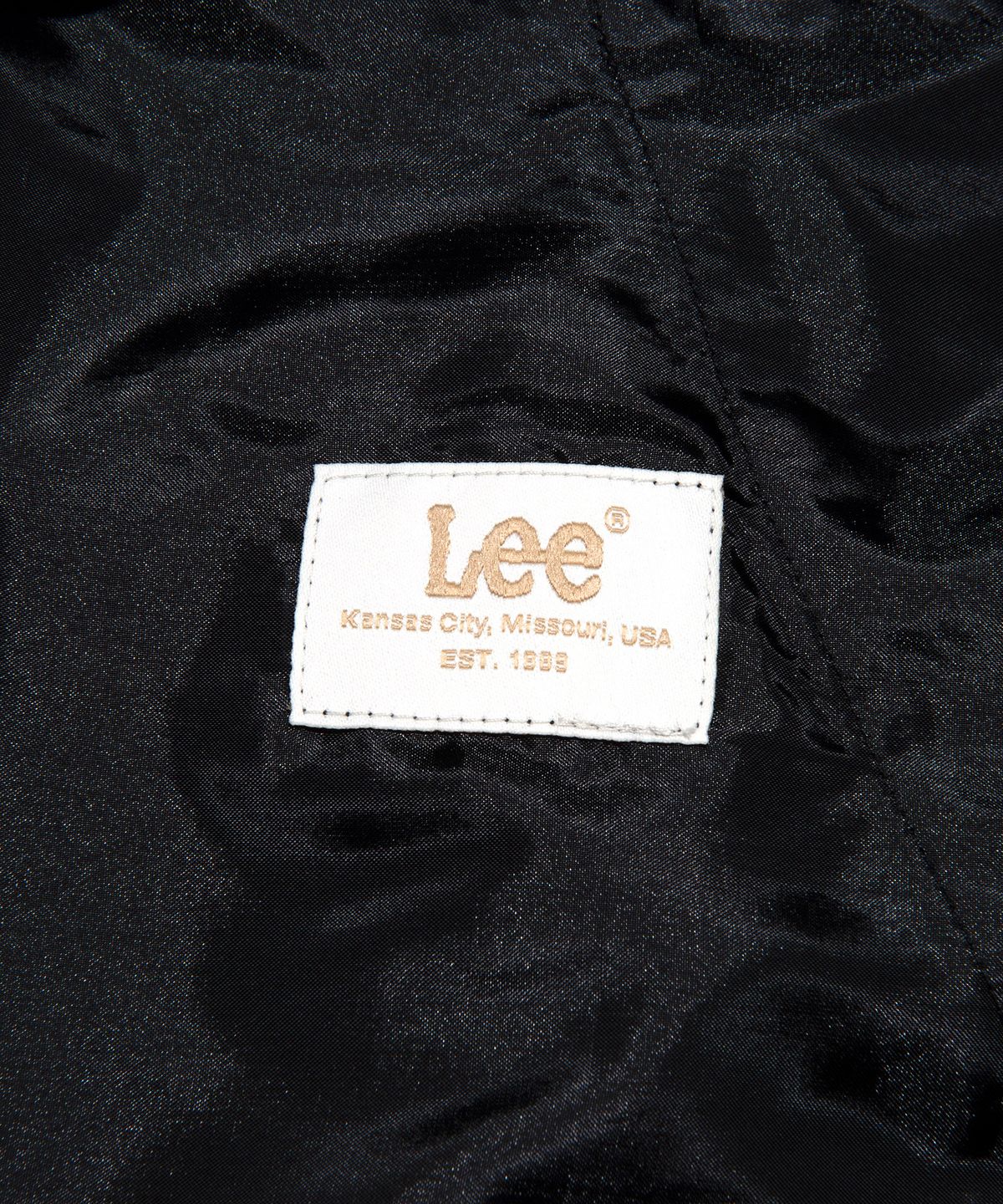 리(LEE) 우먼 나일론 카고 미디 스커트 블랙