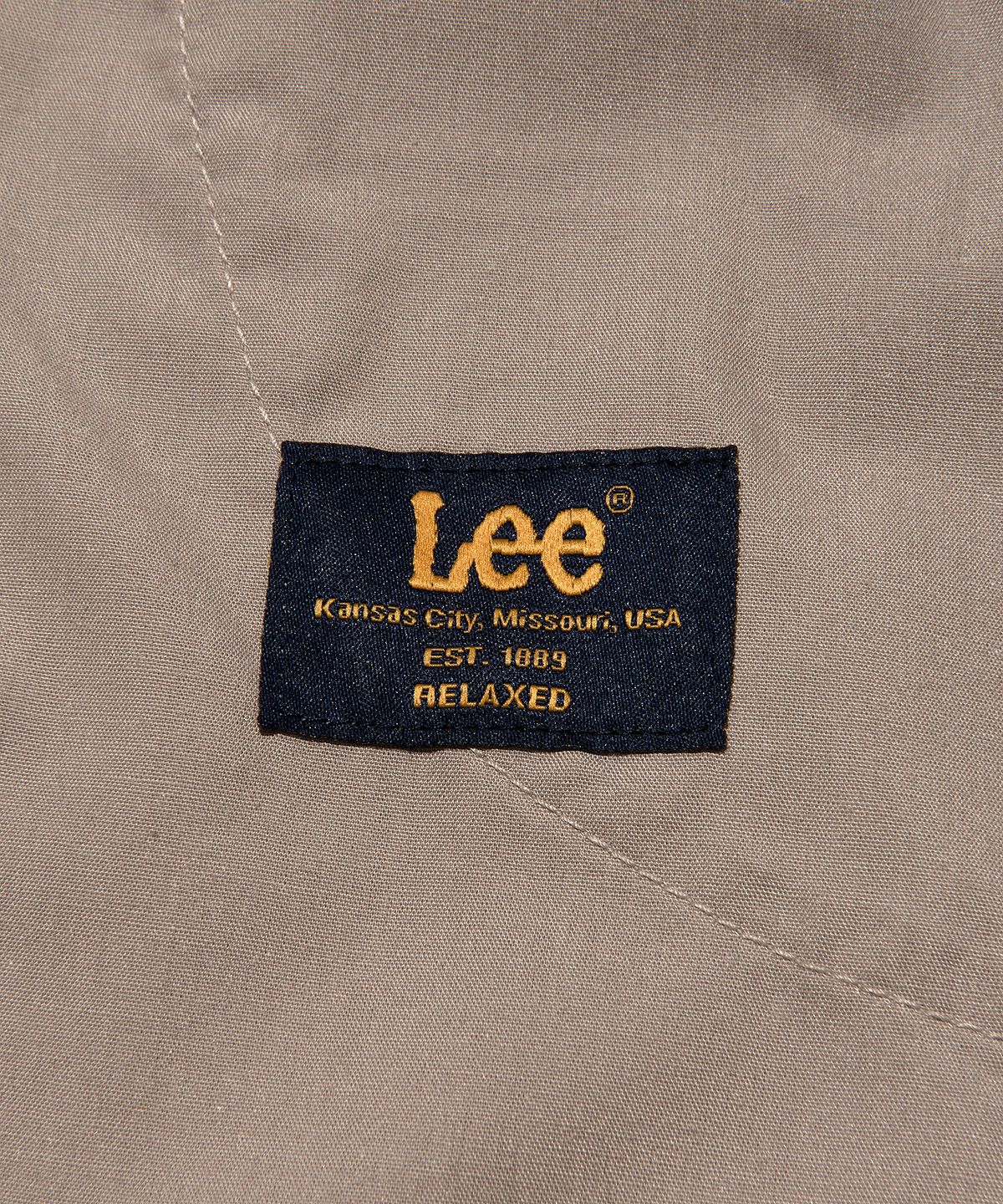 리(LEE) 코튼 페인터 팬츠 베이지