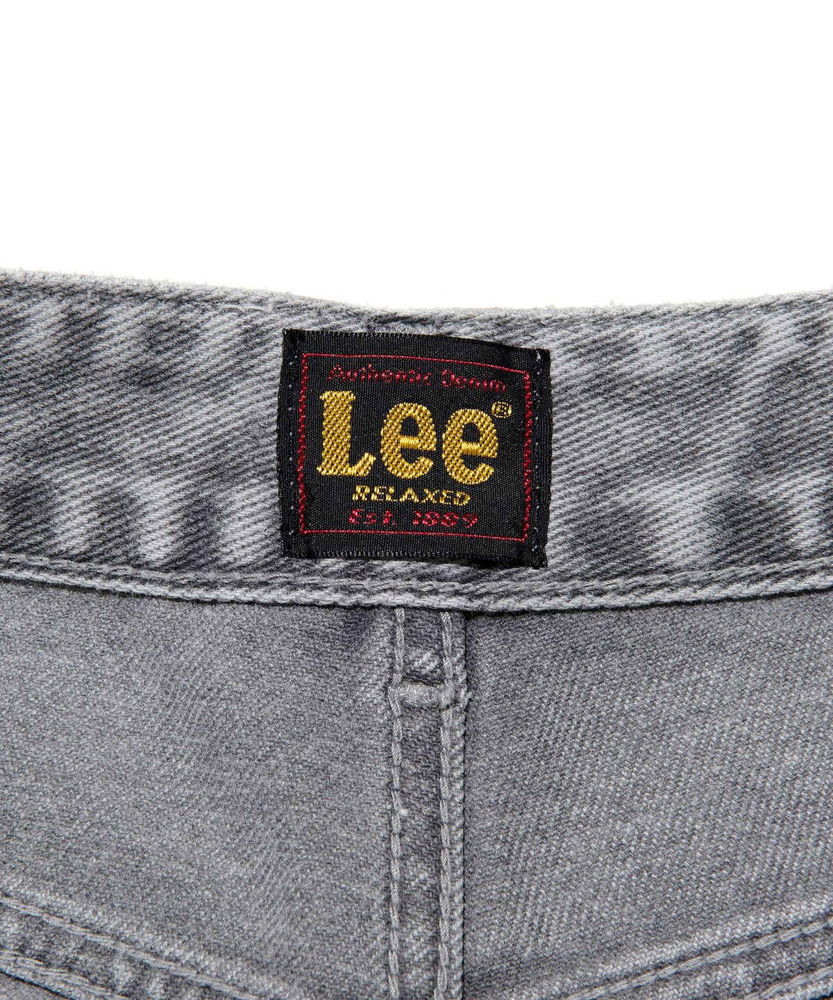 리(LEE) 우먼 다잉 릴랙스드핏 데님 팬츠 그레이