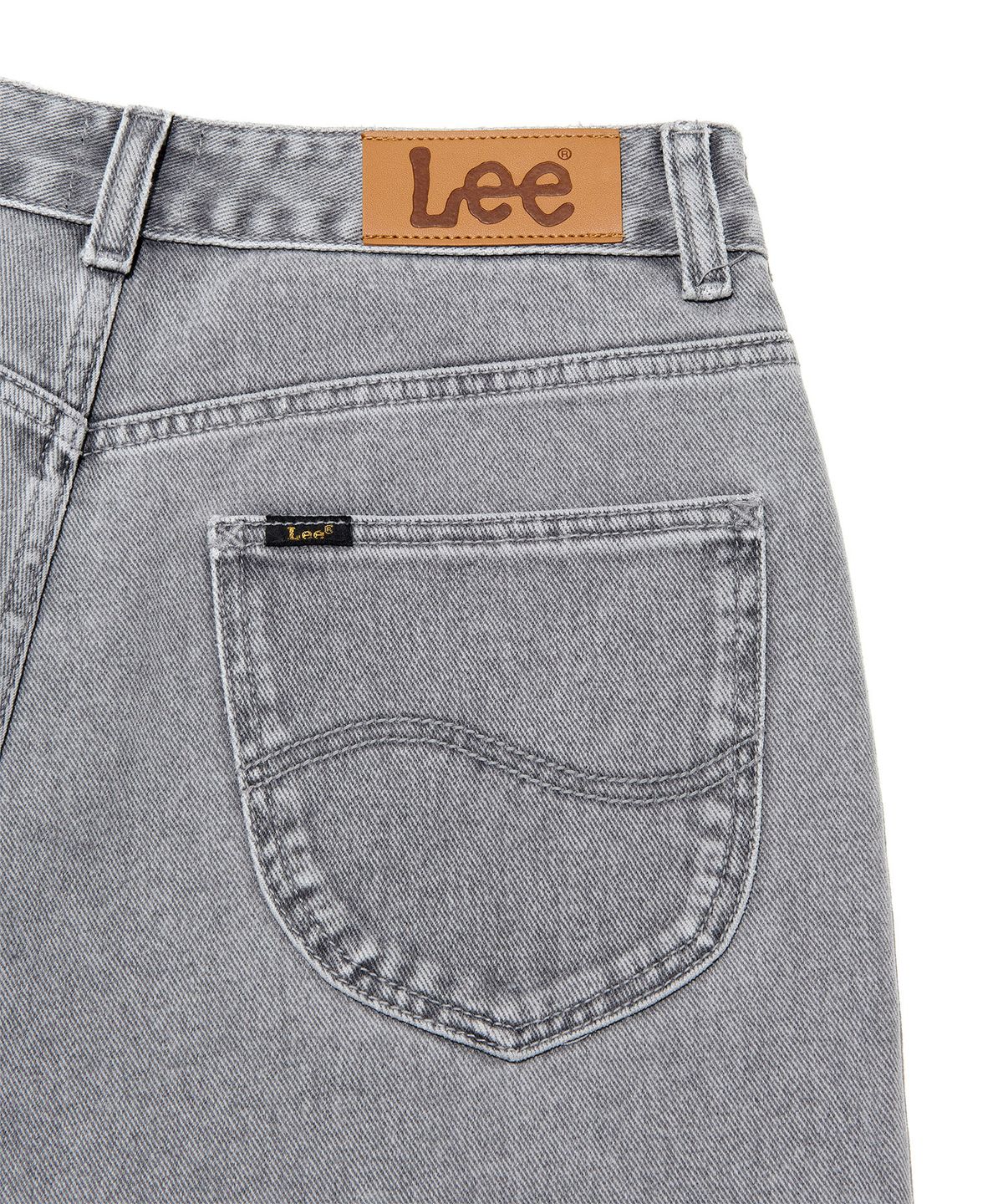 리(LEE) 우먼 다잉 릴랙스드핏 데님 팬츠 그레이
