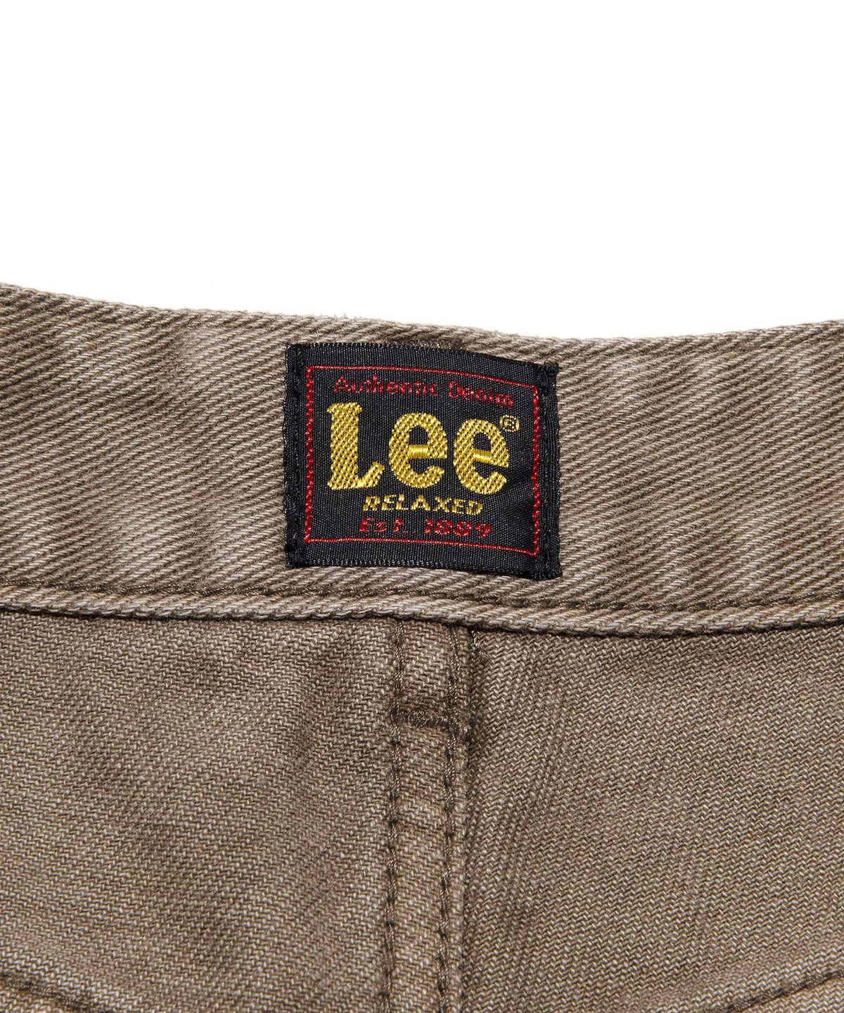 리(LEE) 우먼 다잉 릴랙스드핏 데님 팬츠 브라운