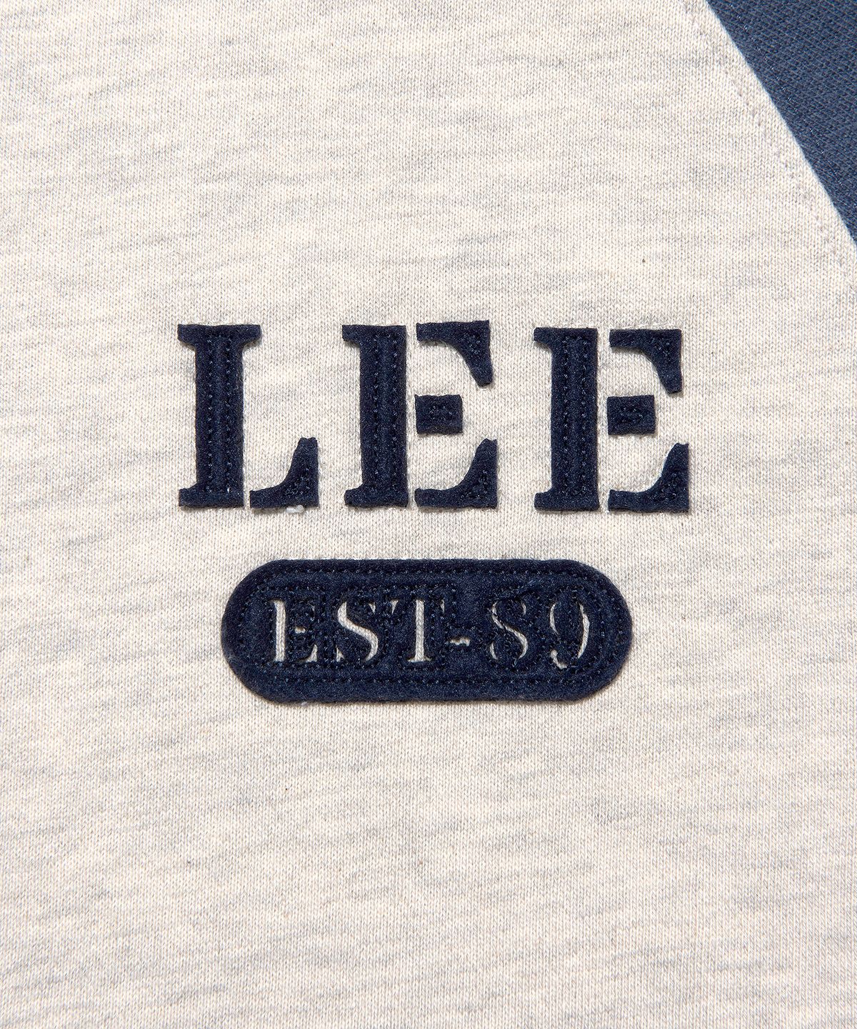 리(LEE) 빈티지 레글런 후드 집업 네이비