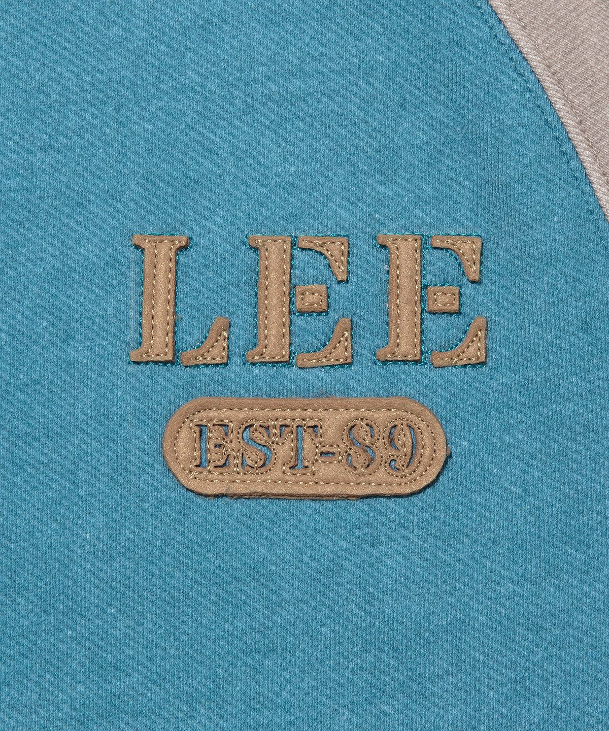리(LEE) 빈티지 레글런 후드 집업 베이지