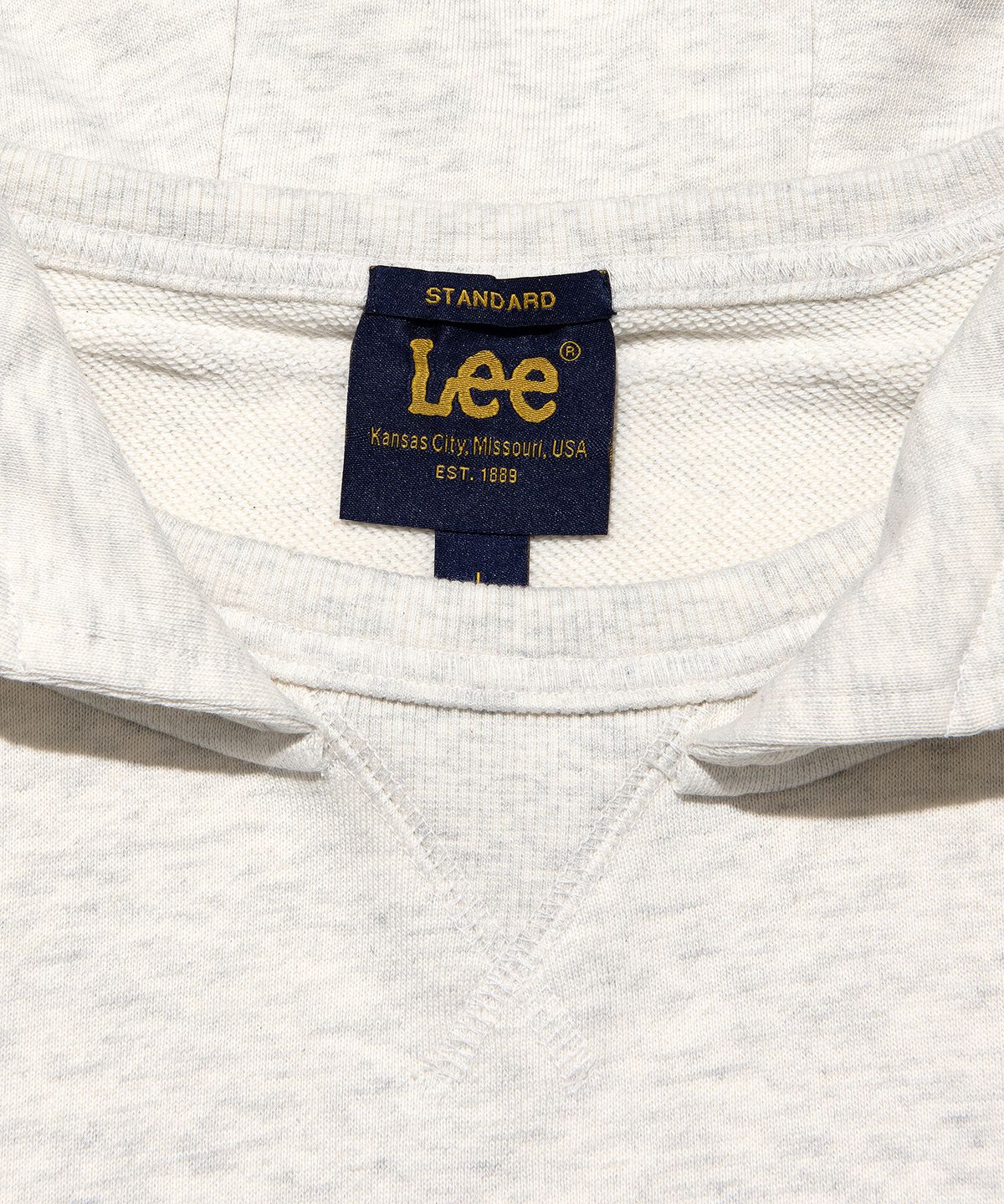리(LEE) 빈티지 스포티 후드 오트밀