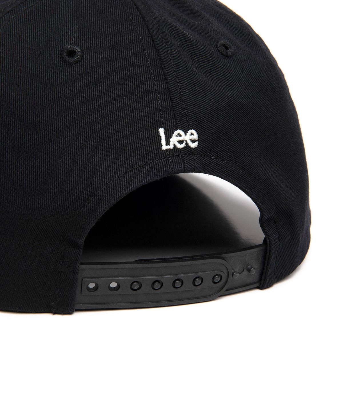 리(LEE) 패밀리 그래픽 코튼 볼캡 블랙