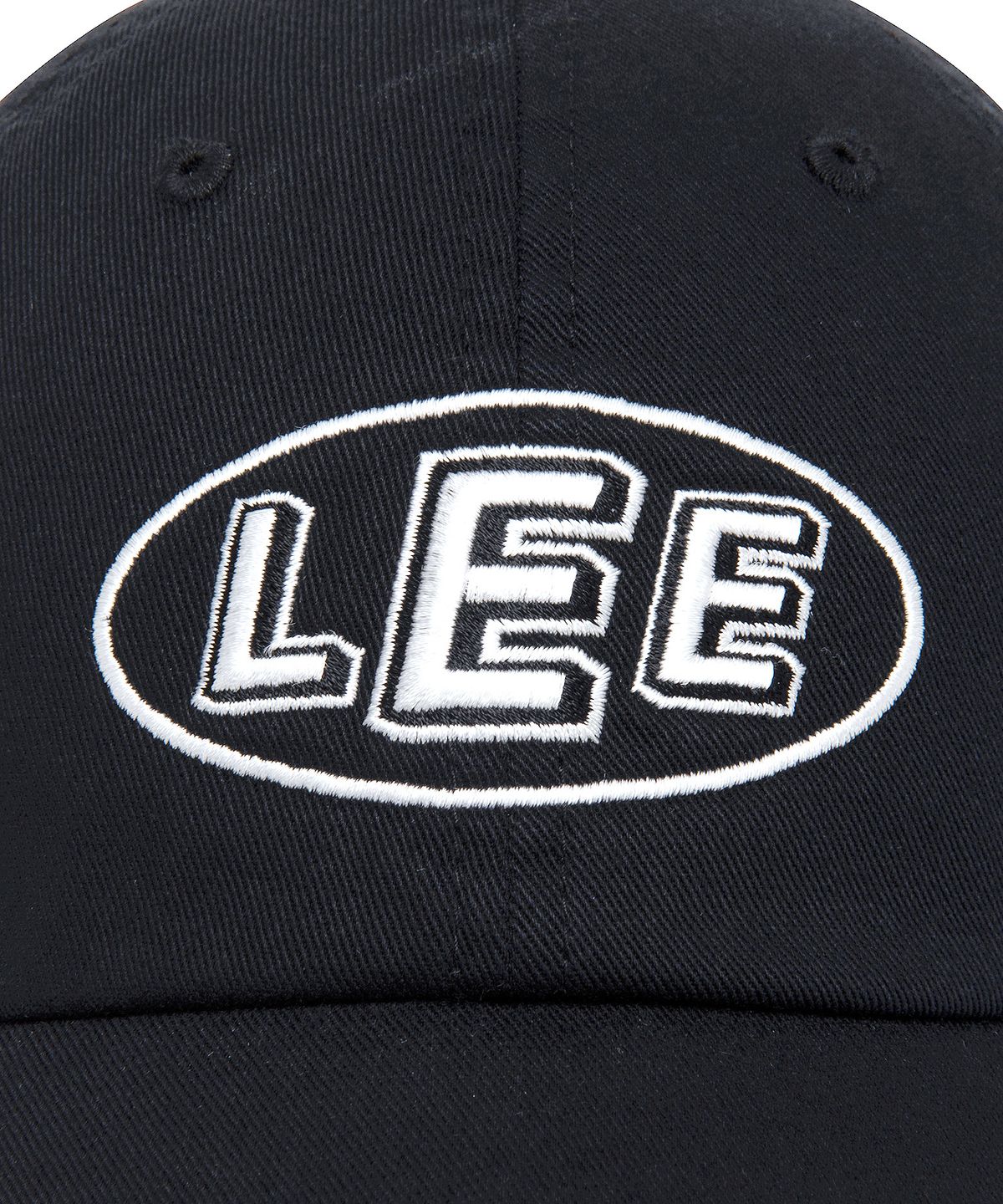 리(LEE) 캐피탈 리 코튼 볼캡 블랙