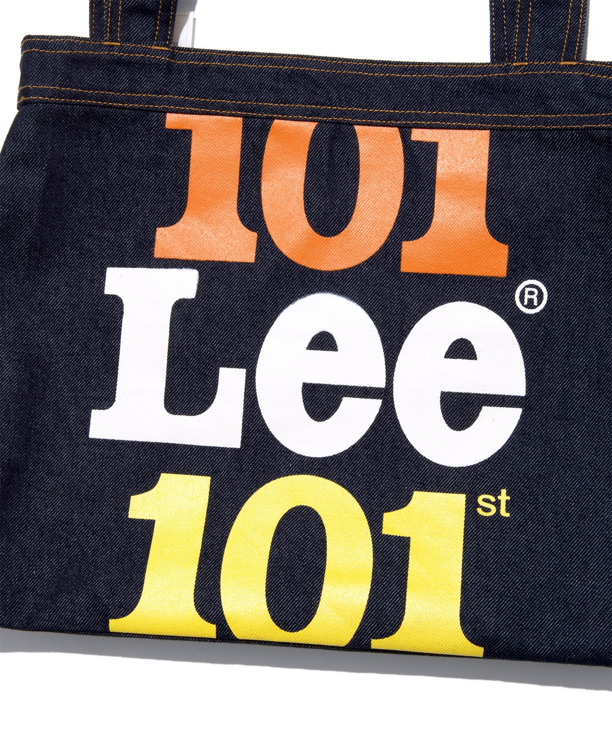 리(LEE) [101st] 셀레브레이션 데님 토트백 인디고 로우