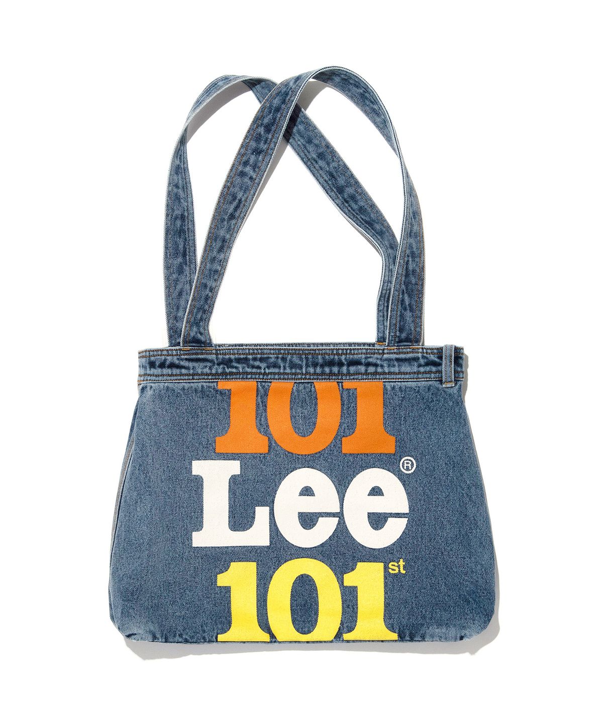 리(LEE) [101st] 셀레브레이션 데님 토트백 인디고 미듐