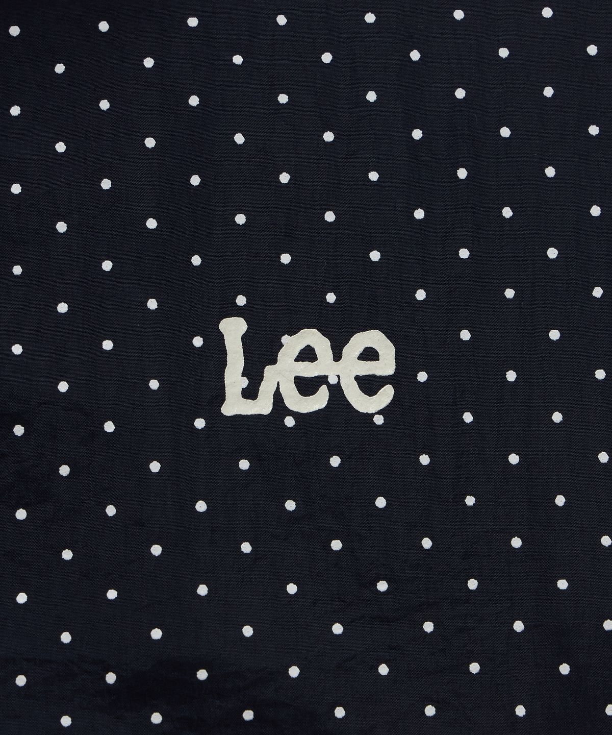 리(LEE) 패턴 스트링백 네이비
