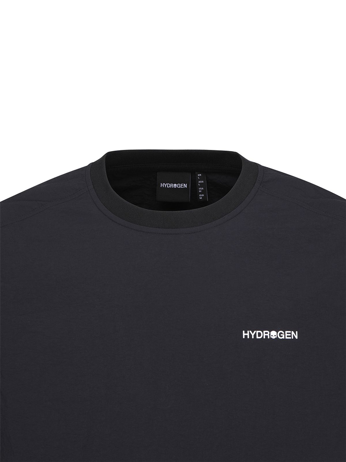 하이드로겐(HYDROGEN) 유니 빅스컬 우븐 반팔라운드