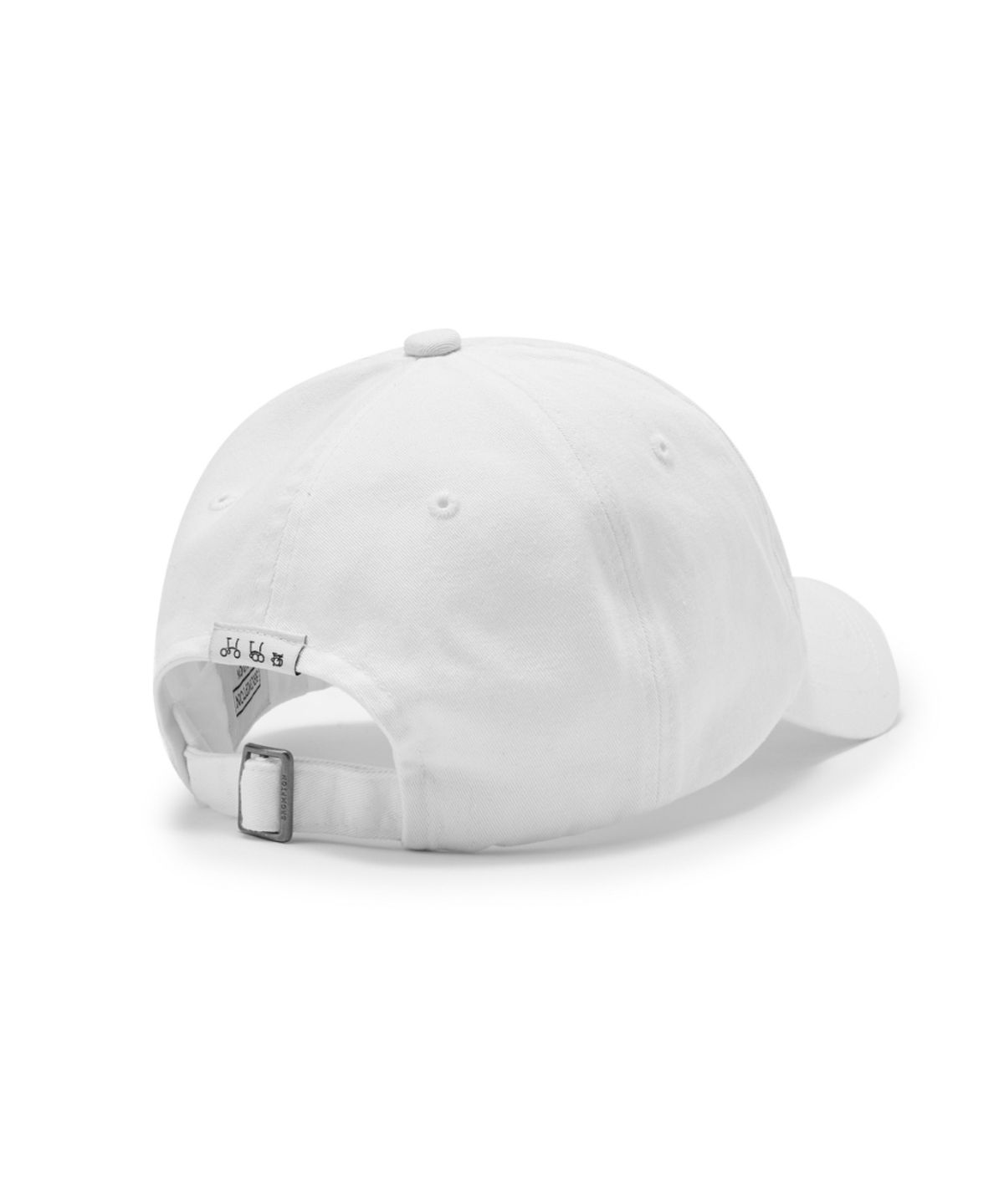브롬톤 런던(BROMPTON LONDON) COTTON TWILL BASIC BALL CAP - WHITE (P265AHA106)