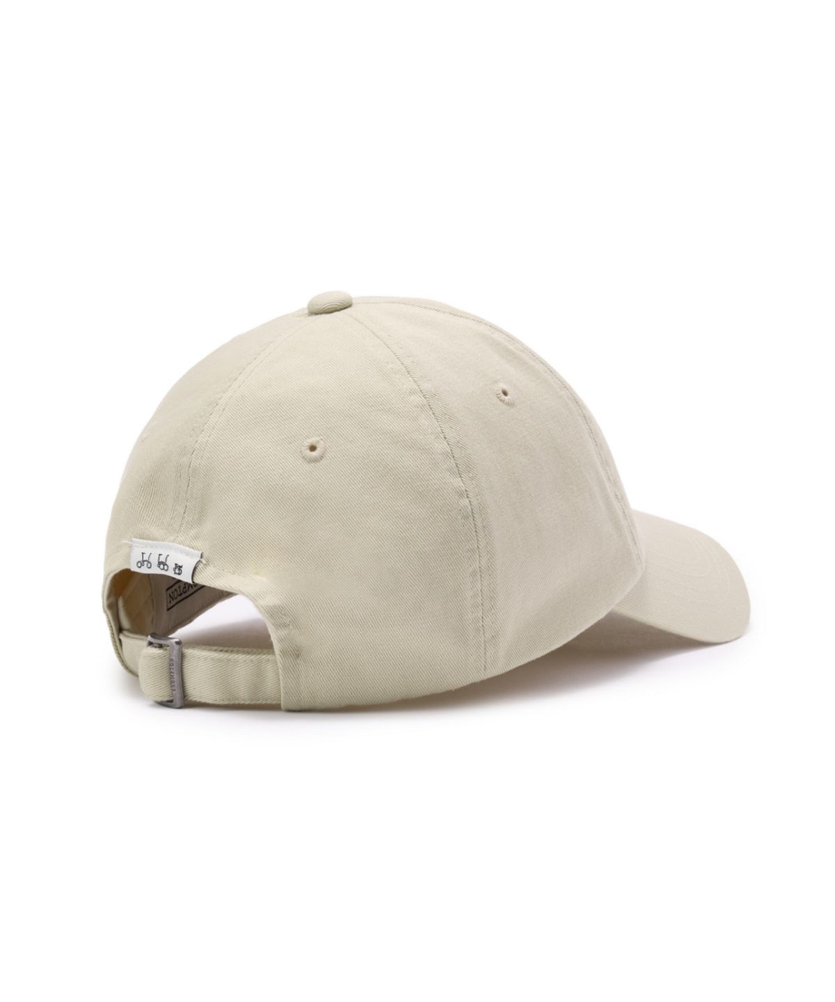 브롬톤 런던(BROMPTON LONDON) COTTON TWILL BASIC BALL CAP - BEIGE (P265AHA106)