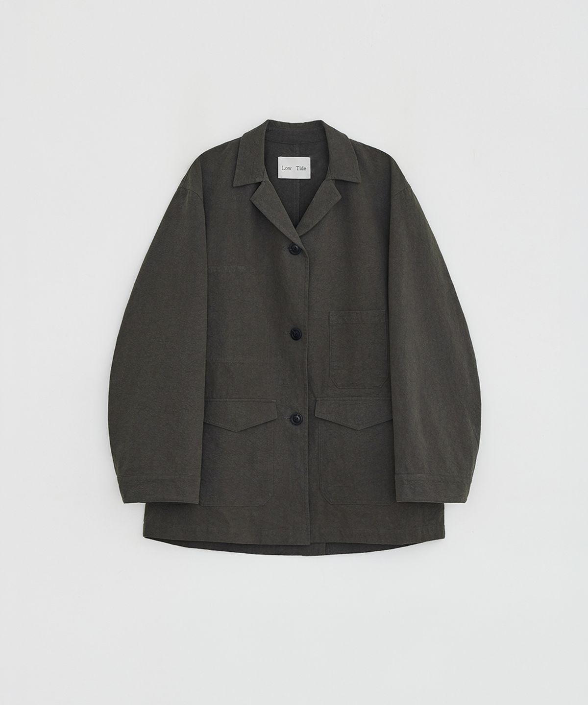 로우타이드(LOW TIDE) FRENCH WORK JACKET [CHARCOAL]