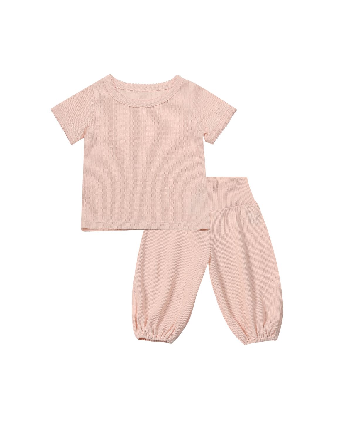유비맘클로젯(UBMOM CLOSET) 마카롱 알라딘 상하 세트 핑크 B3ST0303-PK