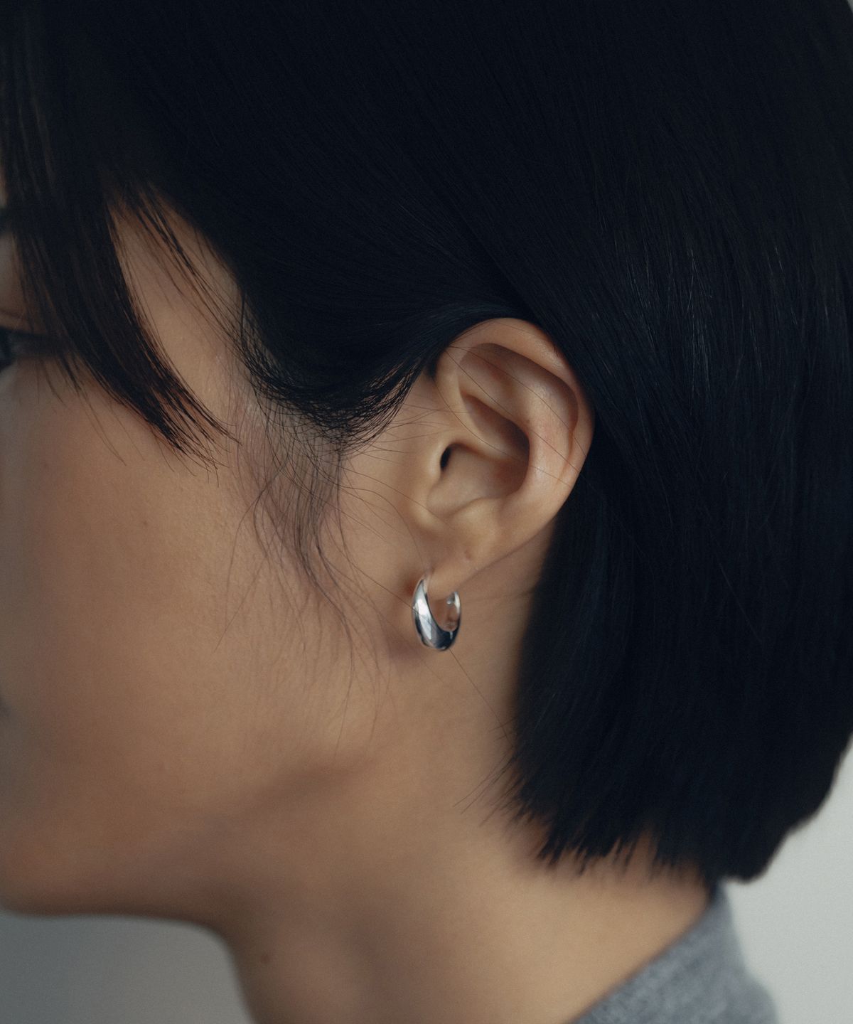 코도(KODO) Large Crescent Hoops