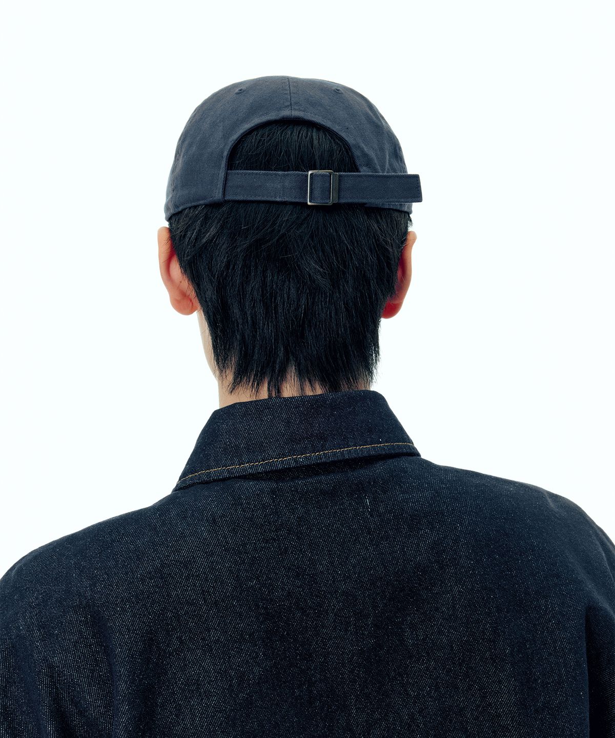 플랙(PLAC) 로고 아트워크 볼캡 네이비
