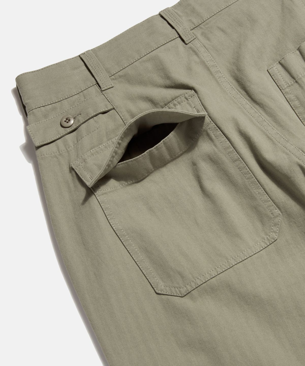 에스피오나지(ESPIONAGE) USAF HBT Mechanic Pants Dark Beige