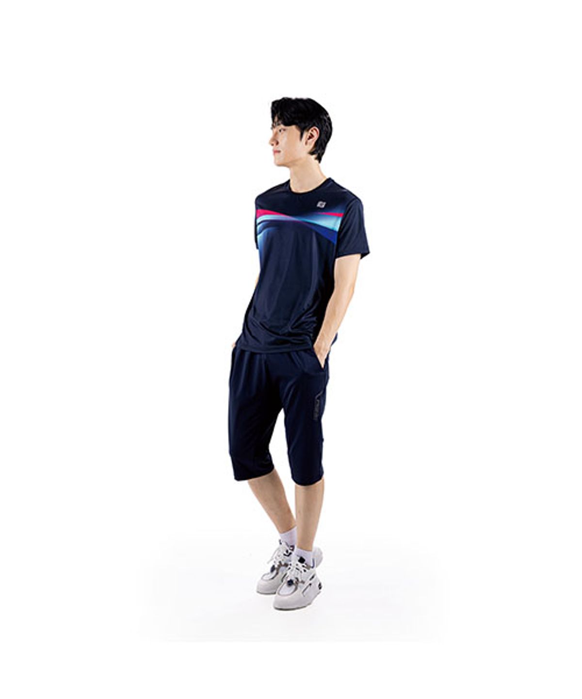 패기앤코(PEGGYNCO) 드라이 핏 스포츠웨어 숏 슬리브 3245