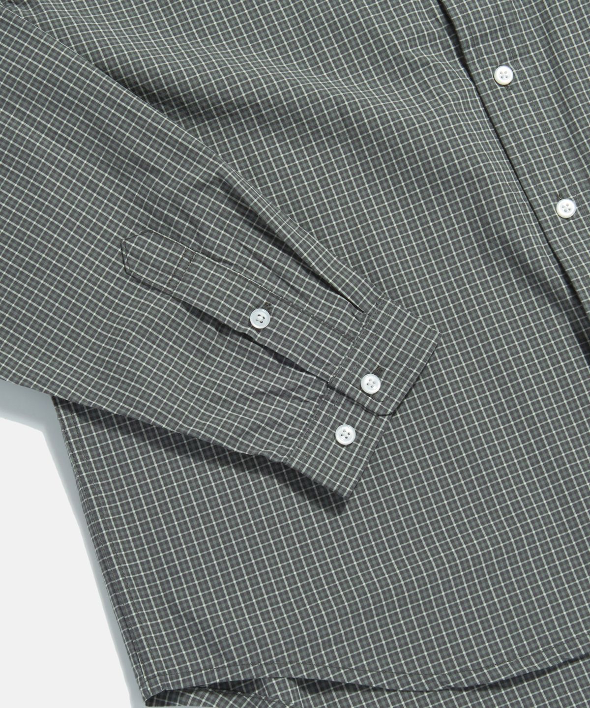 에스피오나지(ESPIONAGE) Multi Check Comfort Shirt Charcoal