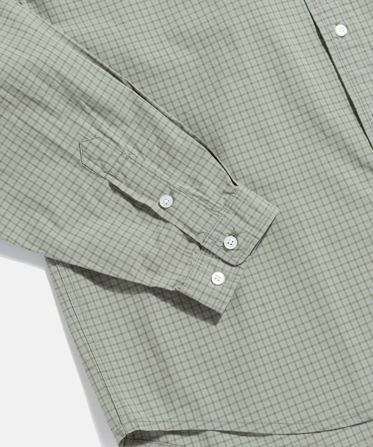 에스피오나지(ESPIONAGE) Multi Check Comfort Shirt Olive
