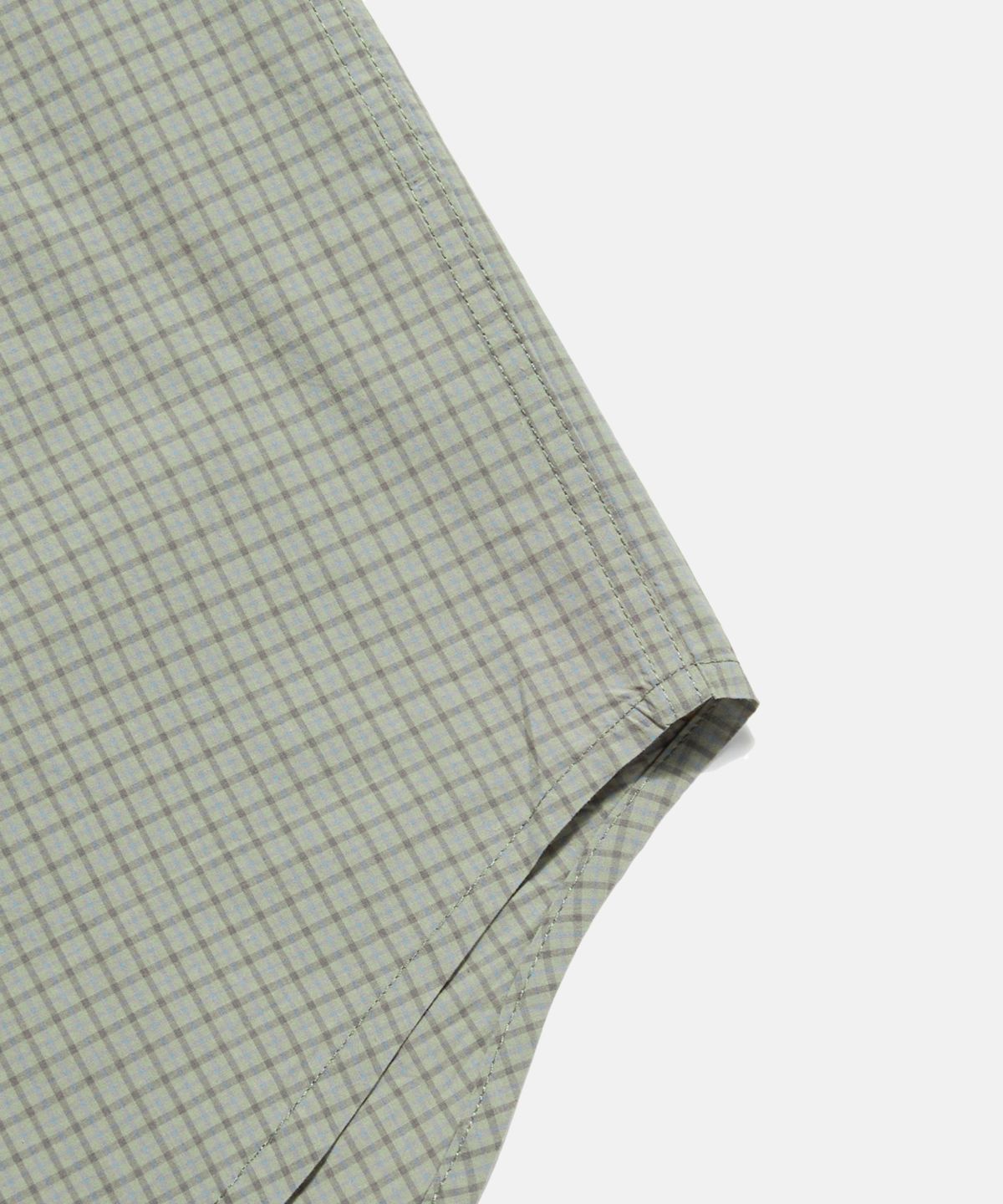 에스피오나지(ESPIONAGE) Multi Check Comfort Shirt Olive