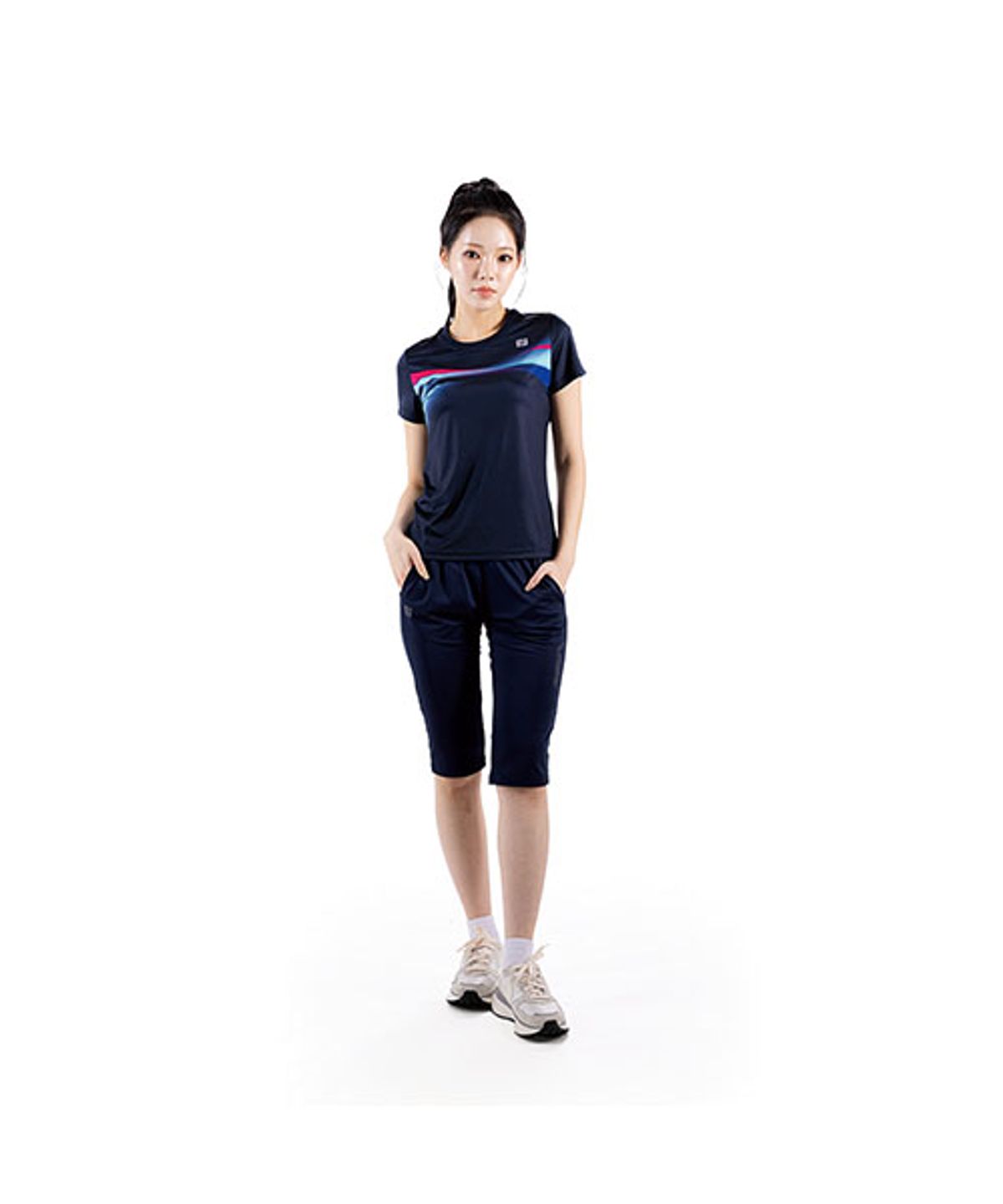 패기앤코(PEGGYNCO) 드라이 핏 스포츠웨어 숏 슬리브 4245