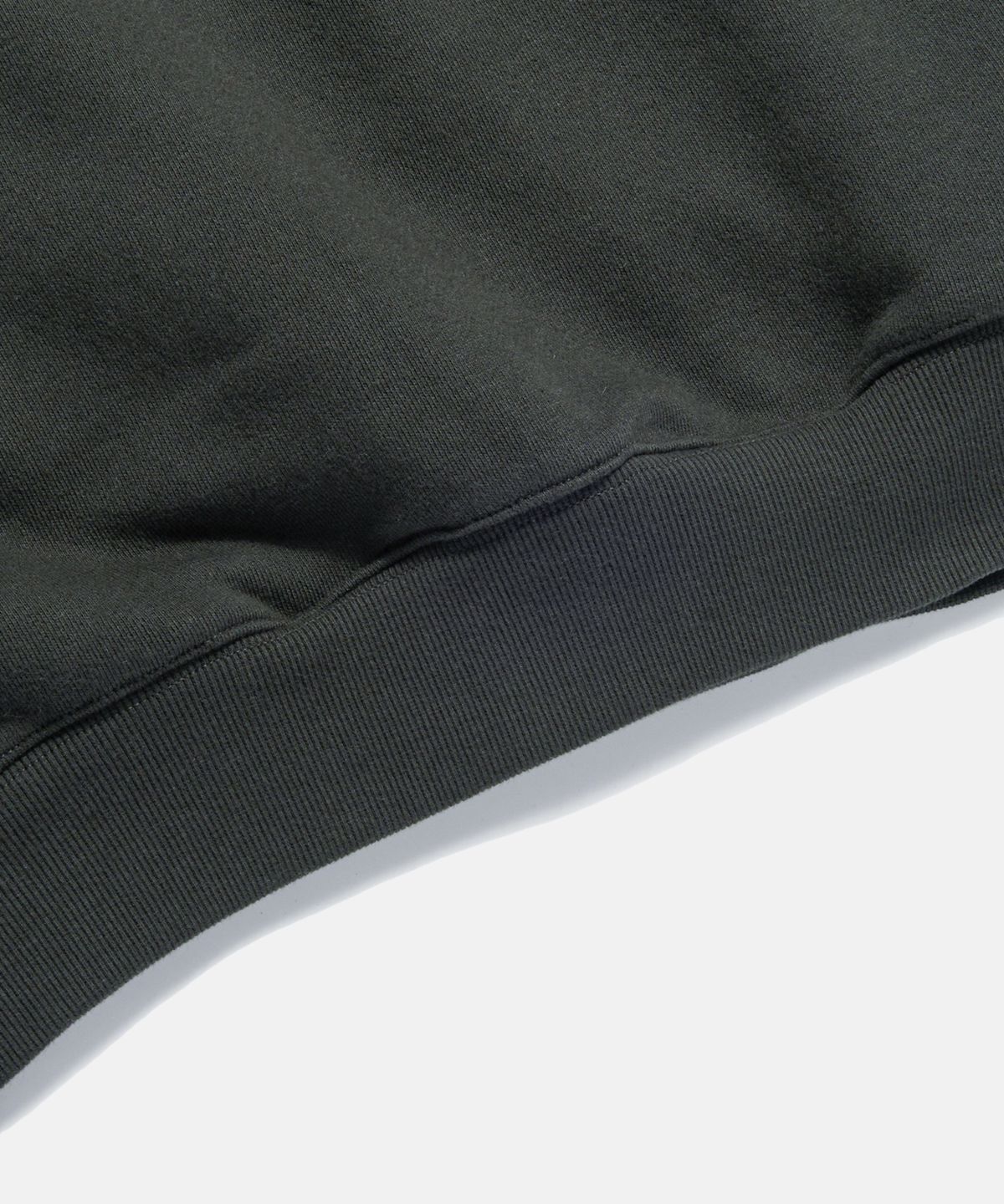 에스피오나지(ESPIONAGE) Retro Half Zip Sweatshirt Vintage Black