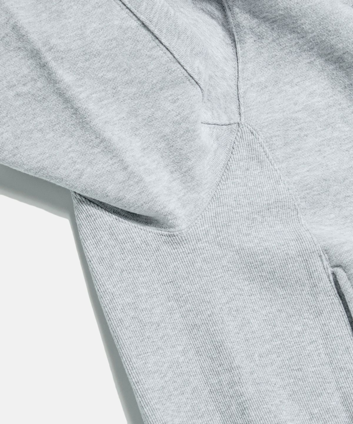 에스피오나지(ESPIONAGE) Retro Half Zip Sweatshirt Grey