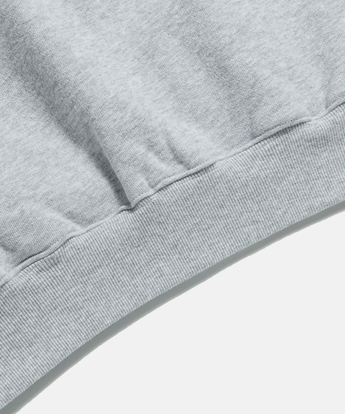 에스피오나지(ESPIONAGE) Retro Half Zip Sweat Hoodie Grey